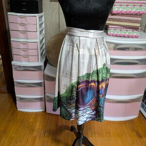 Kay Pop Art Hobbit Shire Skirt